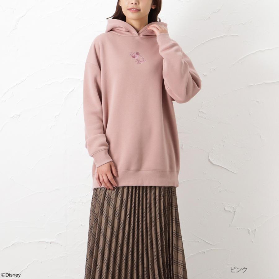 Disney ディズニー パーカー スウェット レディース 裏起毛 長袖 プルオーバー ゆったり トップス Mac House マックハウス 通販 Paypayモール