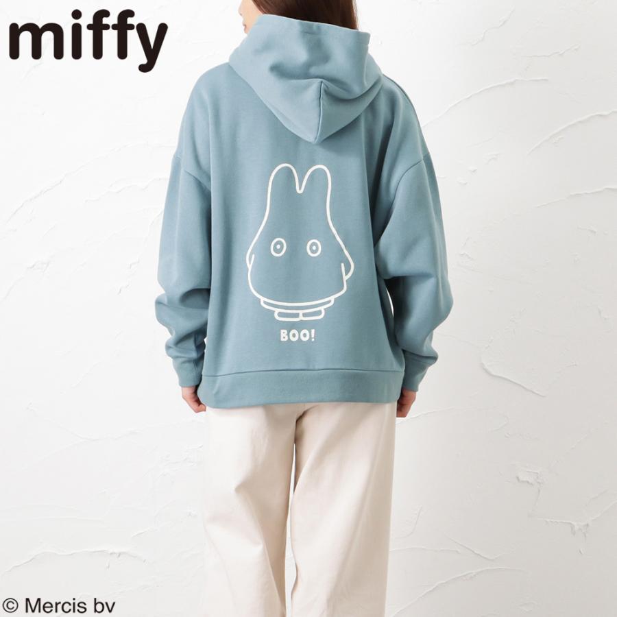Miffy miffy ミッフィー パーカー スウェット レディース 裏起毛