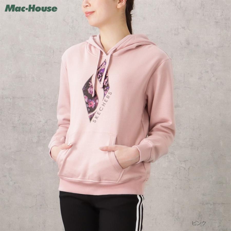 SKECHERS（スケッチャーズ） 裏起毛 パーカー レディース スウェット