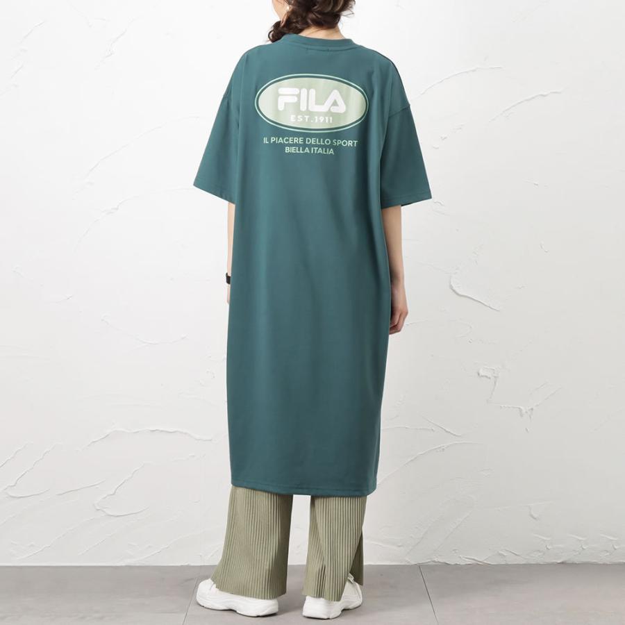 Fila フィラ ワンピース Tシャツワンピ レディース トップス Mac House マックハウス 通販 Yahoo ショッピング