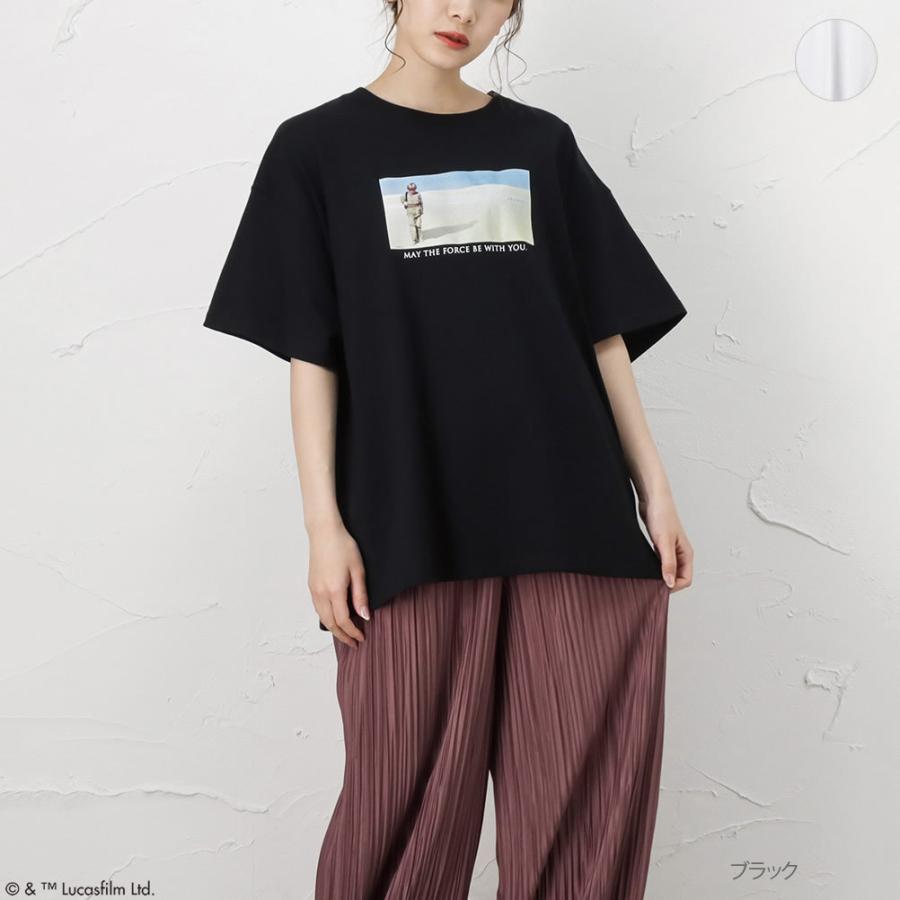 Star Wars スターウォーズ Tシャツ レディース トップス ネコポス対応 Mac House マックハウス 通販 Paypayモール