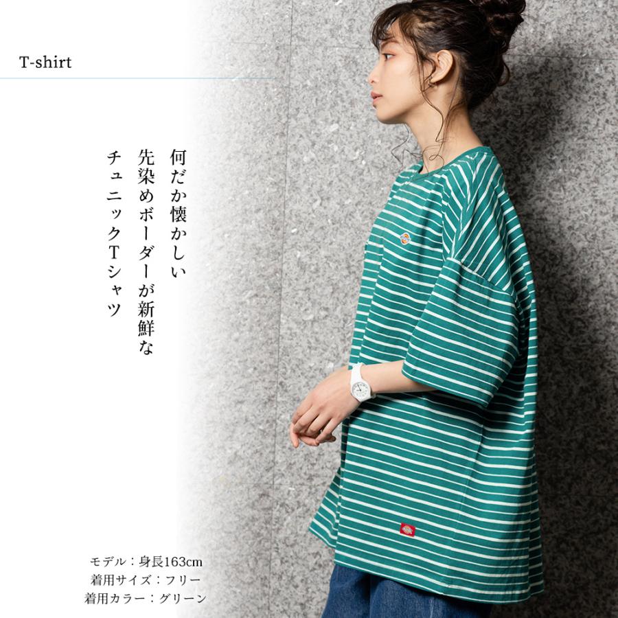 Dickies（ディッキーズ） 半袖Tシャツ レディース 綿100% チュニック