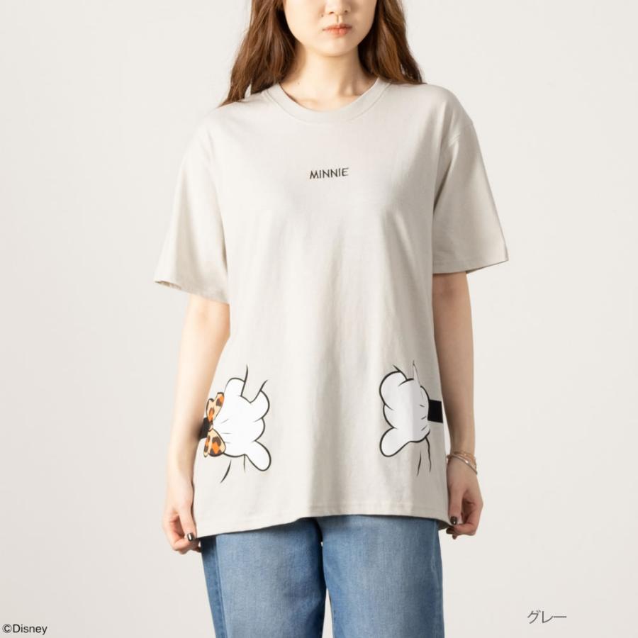 Disney ディズニー 半袖Tシャツ 大きいサイズ ビッグサイズ ラージサイズ クイーンサイズ レディース キャラクター クルーネック トップス｜machouse｜03