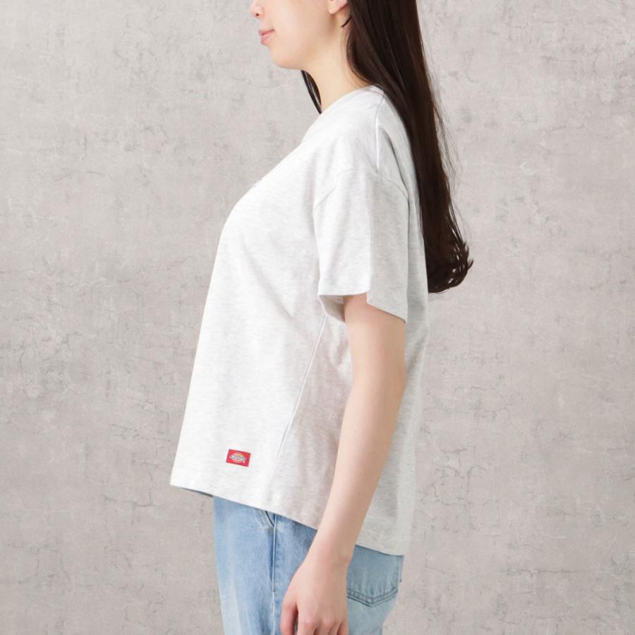 Dickies ディッキーズ Tシャツ 半袖 レディース コットン ブランドロゴ クルーネック トップス ネコポス対応｜machouse｜08