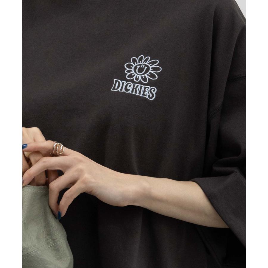 Dickies ディッキーズ Tシャツ レディース 綿100％ コットン 半袖 袖ロールアップ トップス ネコポス対応｜machouse｜18