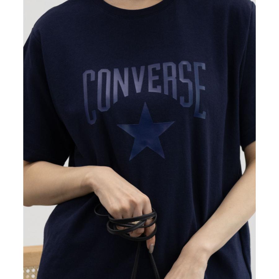 CONVERSE コンバース Tシャツ レディース 半袖 ポンチ素材 クルーネック トップス ネコポス対応｜machouse｜12
