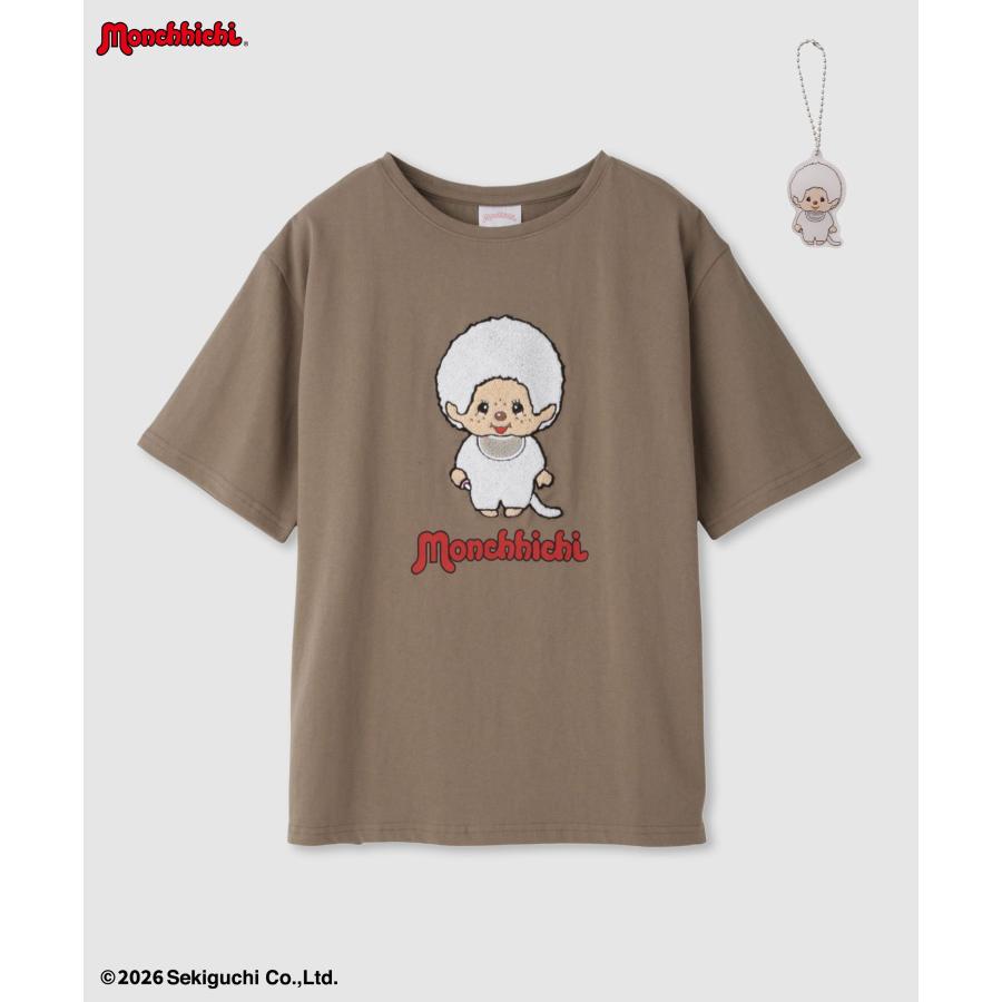 モンチッチ Tシャツ レディース 半袖 キーホルダー付き アクキー