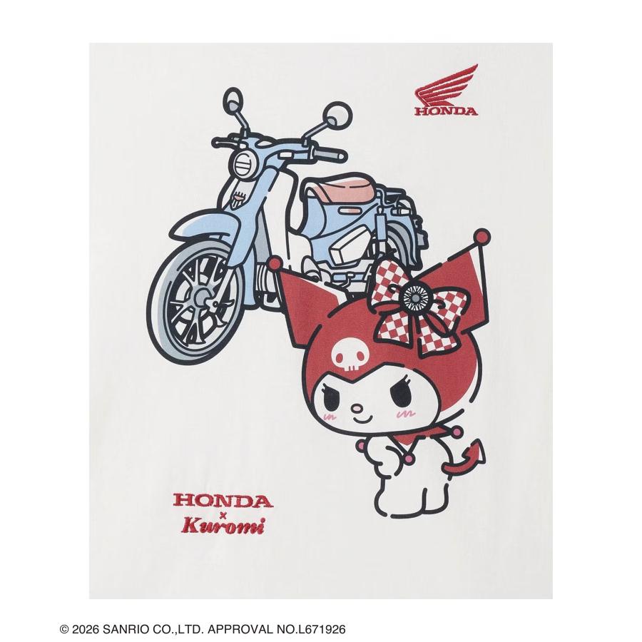 sanrio（サンリオ） Honda×サンリオキャラクターズ クロミ Tシャツ