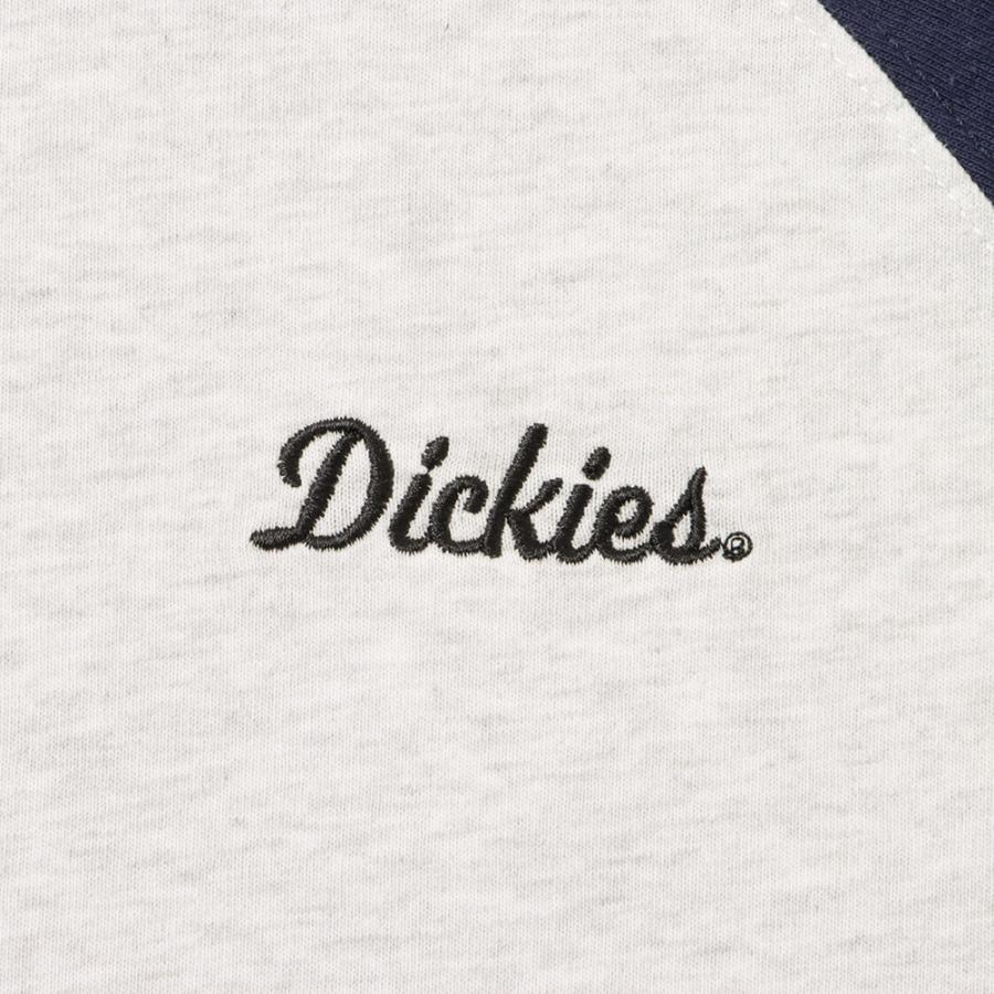 Dickies ディッキーズ Tシャツ 半袖 5分袖 綿100% レディース コットン ラグラン ヘンリーネック トップス ネコポス対応｜machouse｜15