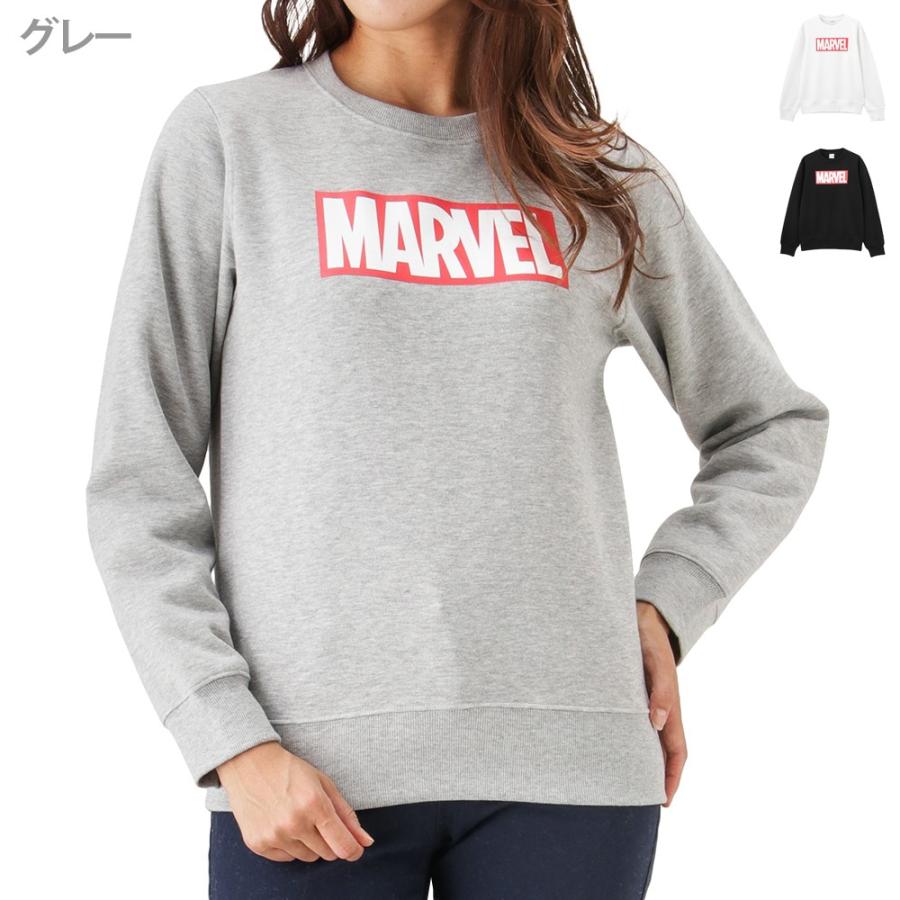 トレーナー スウェット 長袖 マーベル Marvel トレーナー 8726mh レディース Mac House マックハウス 通販 Paypayモール