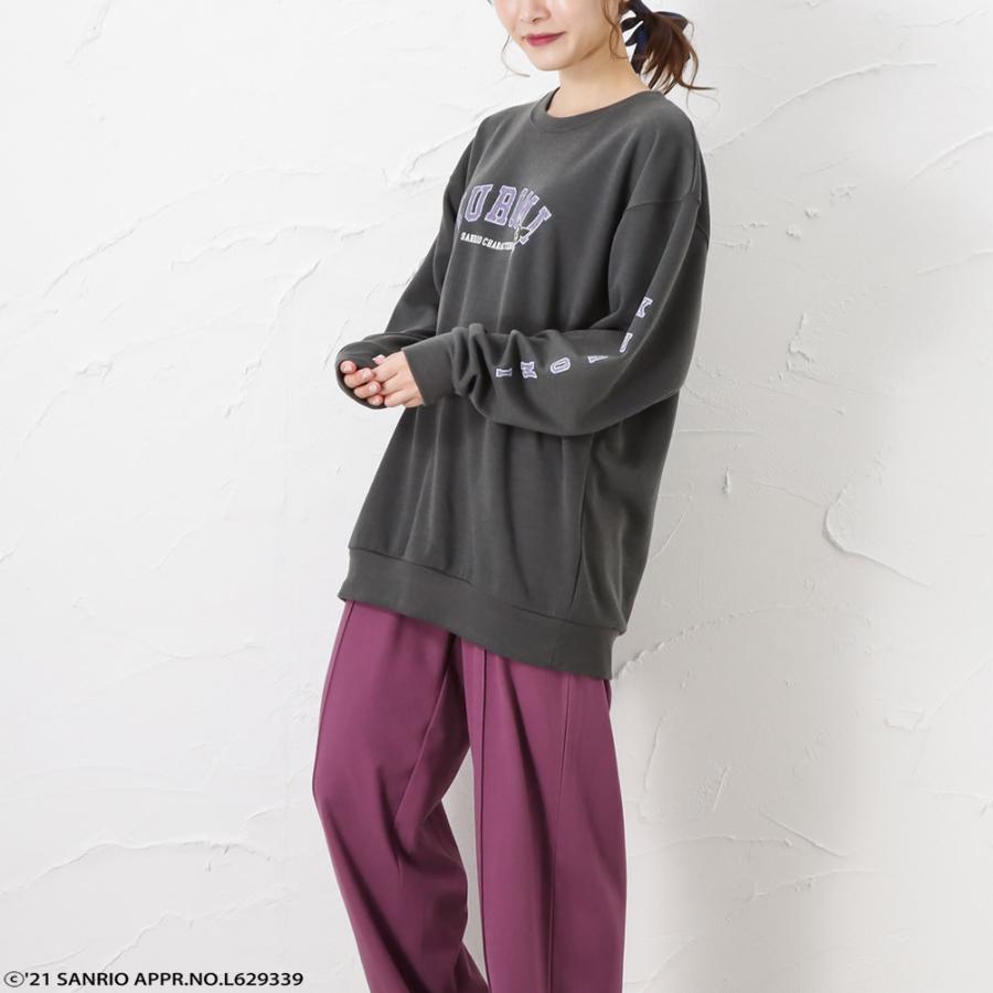 レディース]Floral Motif Embroidered Sweatshirts | Mame Kurogouchi