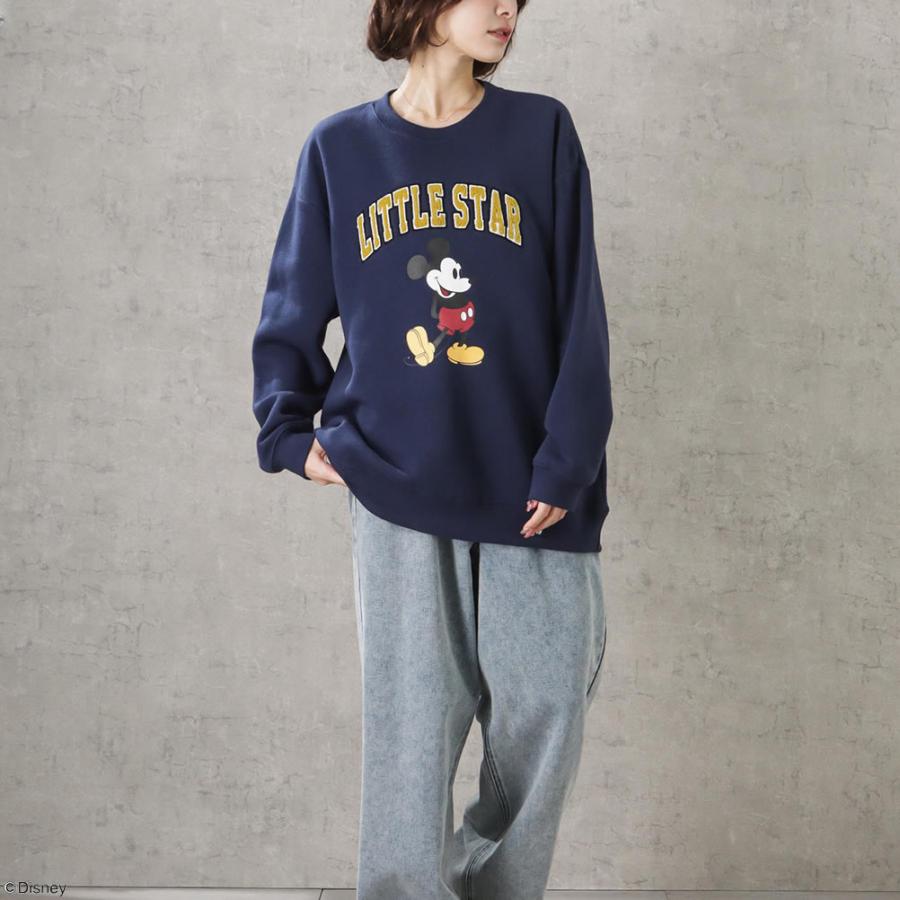 Disney（ディズニー） ミッキー / トレーナー スウェット 裏起毛