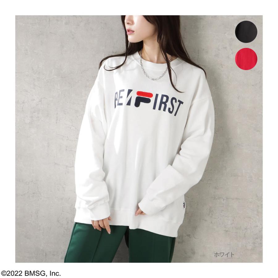 ★BEFIRST ・FILA コラボ トレーナー ★ FILA（フィラ） FILA×BE:FIRST ビーファースト トレーナー レディース
