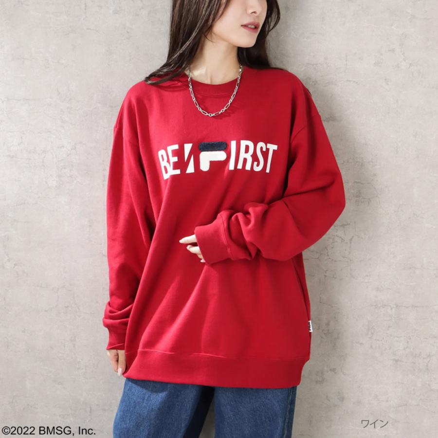 FILA（フィラ） FILA×BE:FIRST ビーファースト トレーナー レディース