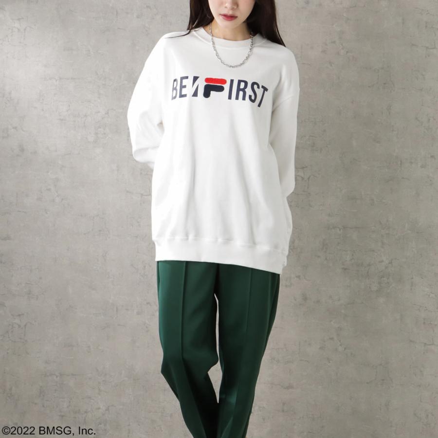 FILA（フィラ） FILA×BE:FIRST ビーファースト トレーナー レディース