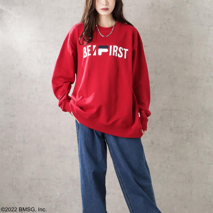 FILA（フィラ） FILA×BE:FIRST ビーファースト トレーナー レディース