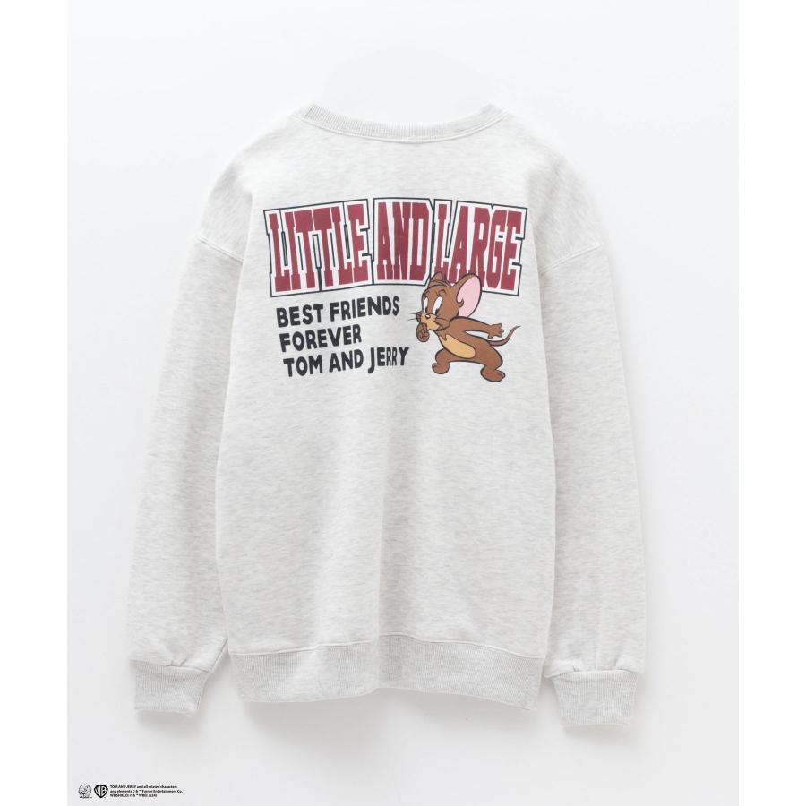 Tom and Jerry トムとジェリー 裏起毛 トレーナー レディース 暖かい