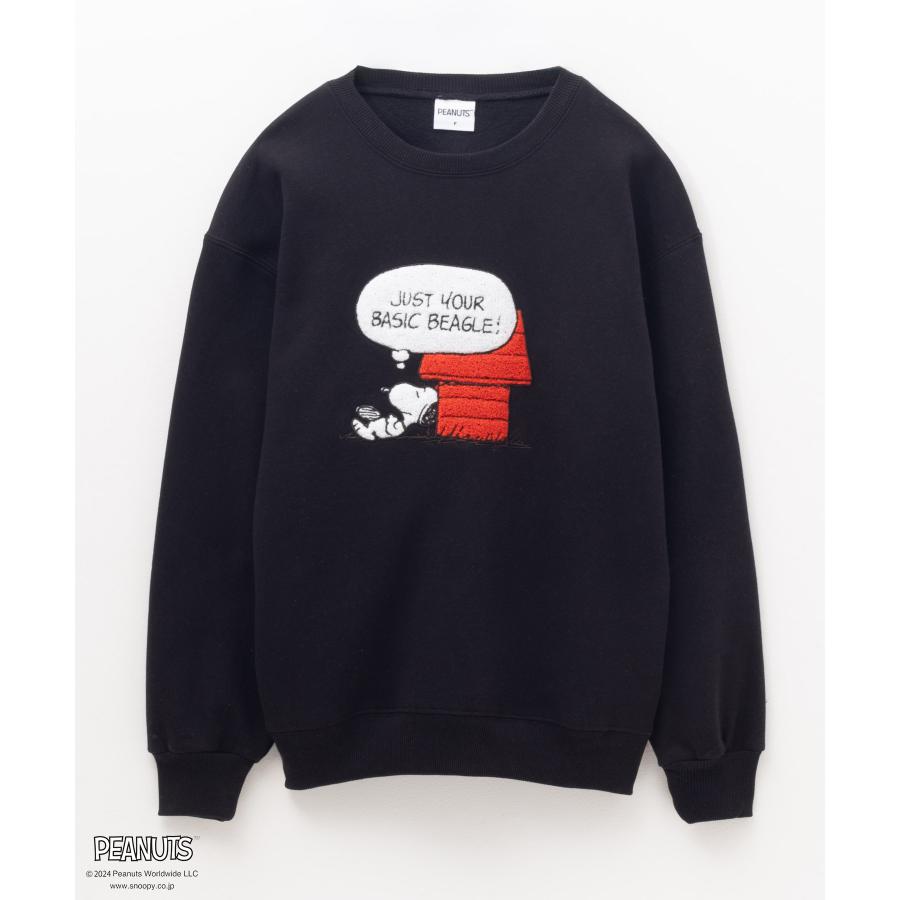 PEANUTS PEANUTS SNOOPY ピーナッツ スヌーピー 裏起毛 トレーナー