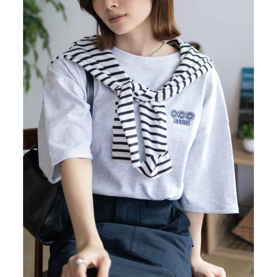 Dickies（ディッキーズ） Tシャツ レディース 五分袖 半袖 綿100