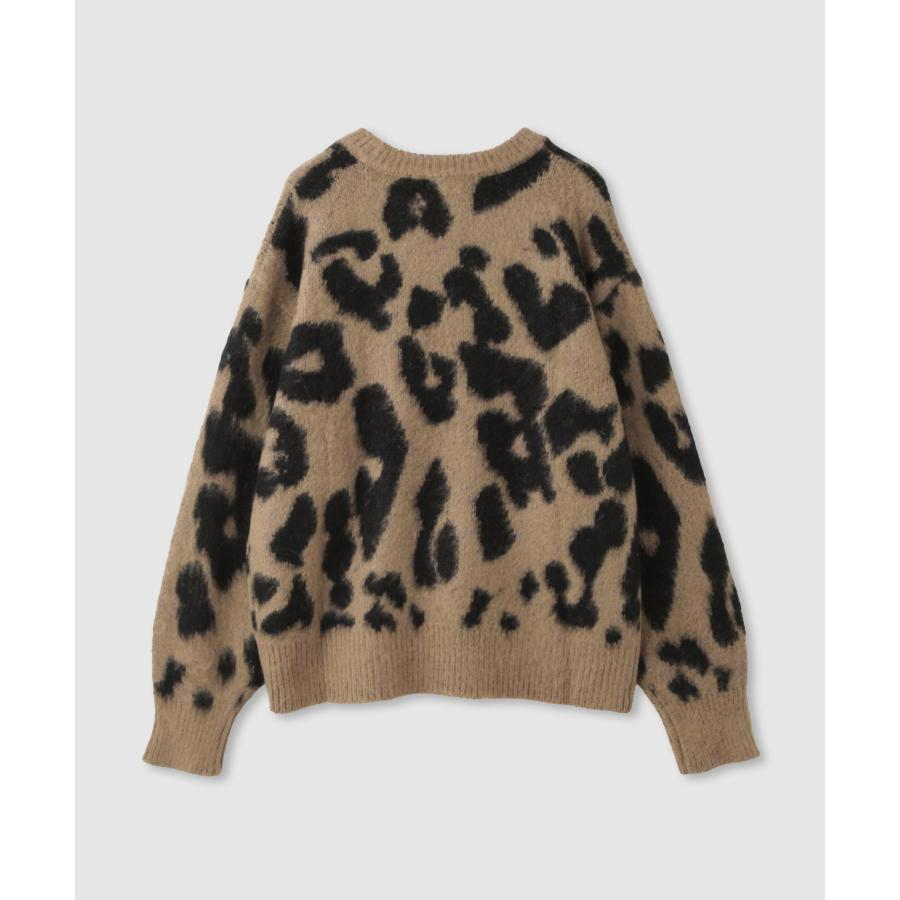 モスキーノ boutiqueMOSCHINO レオパード柄 ニットワンピース MOSCHINO (モスキーノ) ベア クルーネック ニットワンピース TEDDY