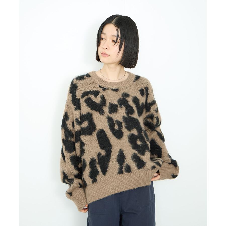 Idnes イドネス ニット セーター レディース 長袖 ふわふわ ゆったり