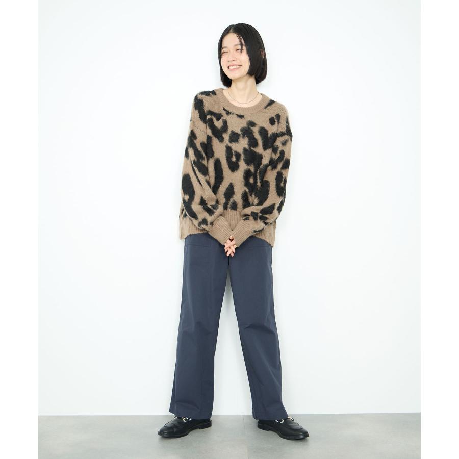 Idnes イドネス ニット セーター レディース 長袖 ふわふわ ゆったり