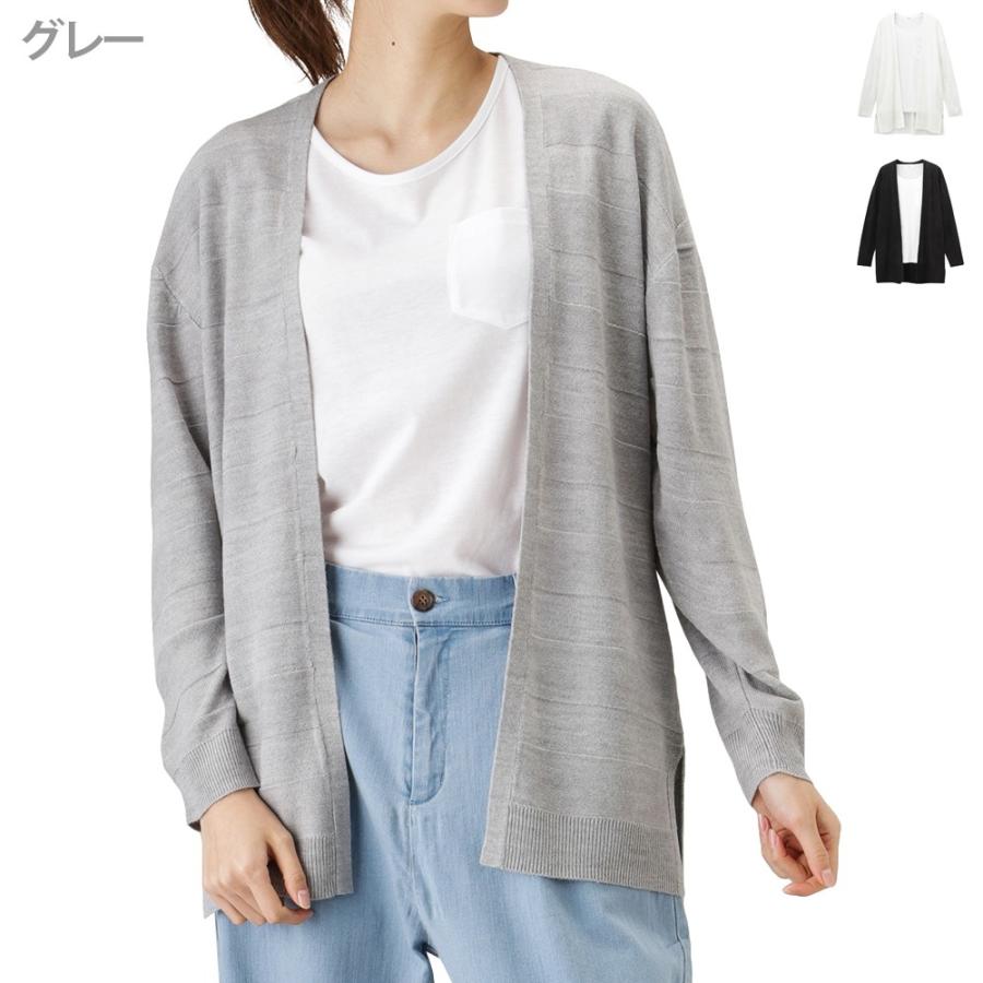 Navy ネイビー 12g ニットカーディガン レディース アンサンブル ライトアウター 春 213 Mac House マックハウス 通販 Paypayモール