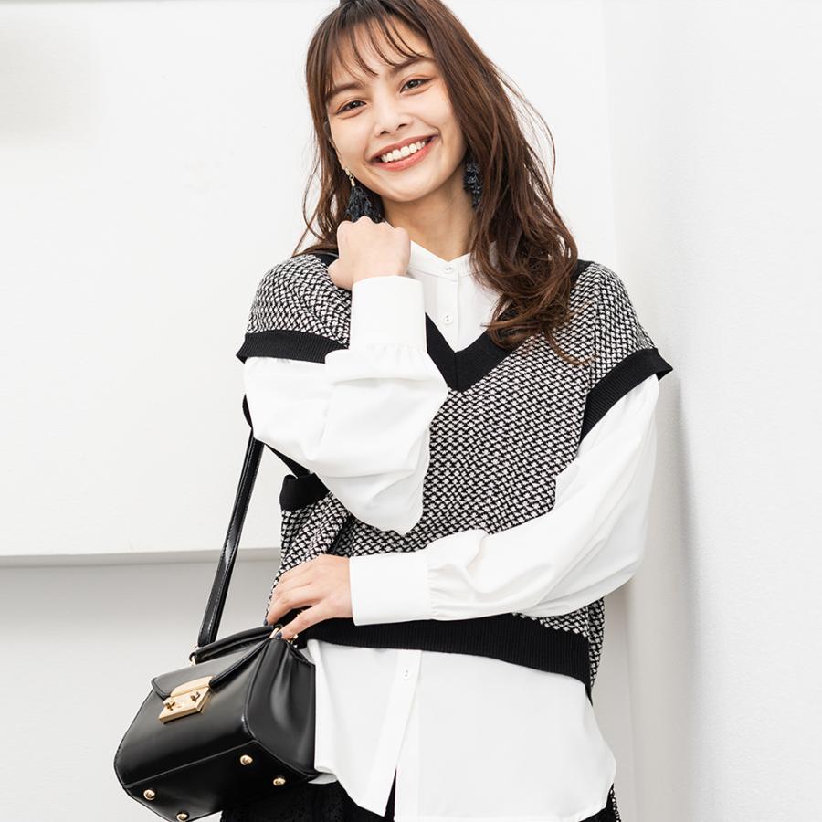 unfil ジオメトリックニットベスト PUBLIC TOKYO（パブリックトウキョウ）の「ジオメトリックジャガード