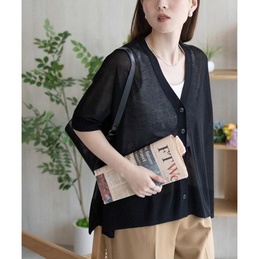 NAVY(ファッション) カーディガン レディース 5分袖 Vネック NAVY(ファッション) カーディガン レディース 5分袖 Vネック