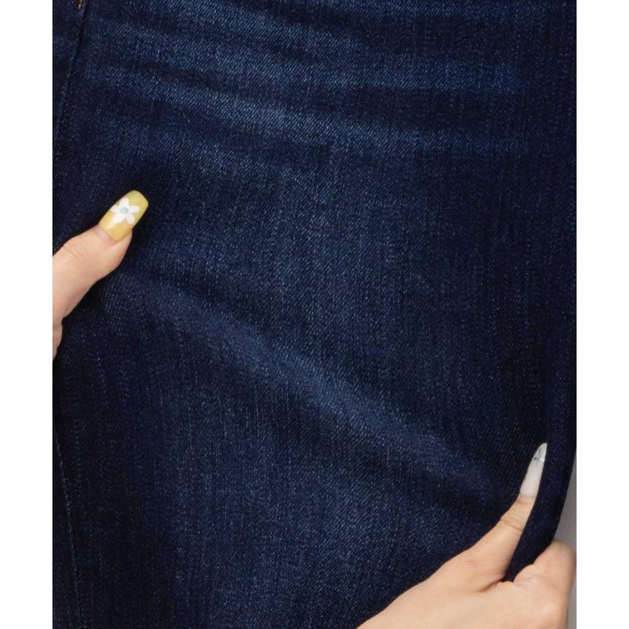 NAVY デニムパンツ レディース ストレッチ性 はきやすい ジーンズ