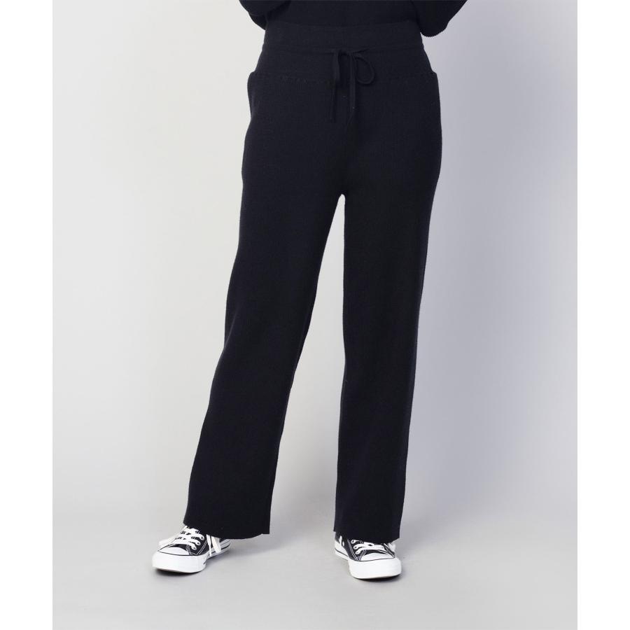 HusHusH（ハッシュアッシュ） ニットパンツ レディース ハイウエスト