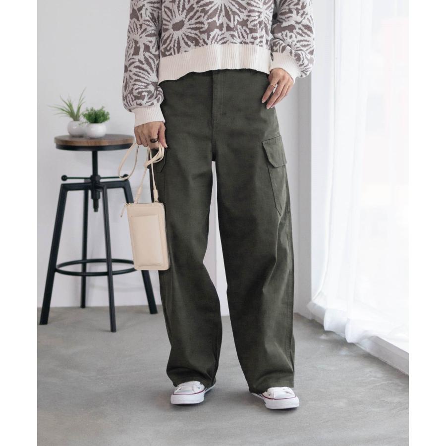 C17（シーセブンティーン） カーゴパンツ レディース ストレッチ