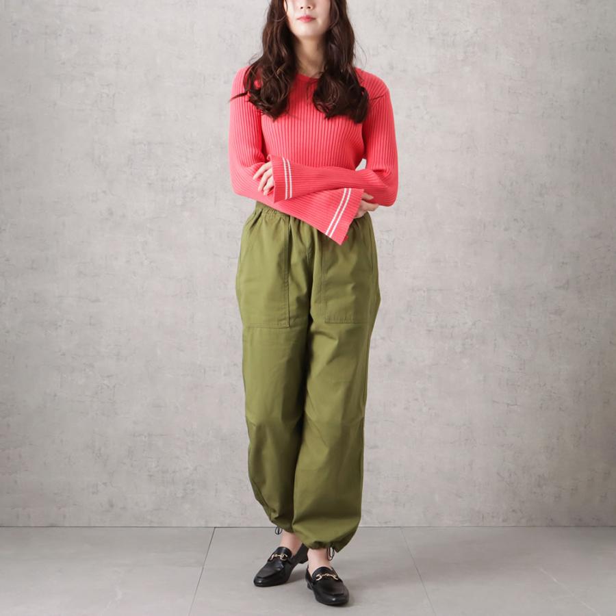 Max Mara リネン100% 花刺繍　ワークパンツ　カーゴパンツ　38 Max Mara リネン100% 花刺繍ワークパンツカーゴパンツ38