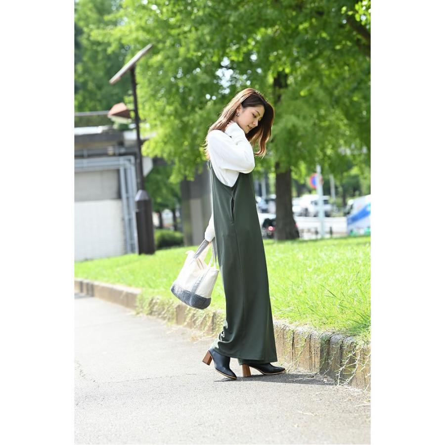 NAVY サロペット 長袖 ニット レディース オールインワン : Mac-House