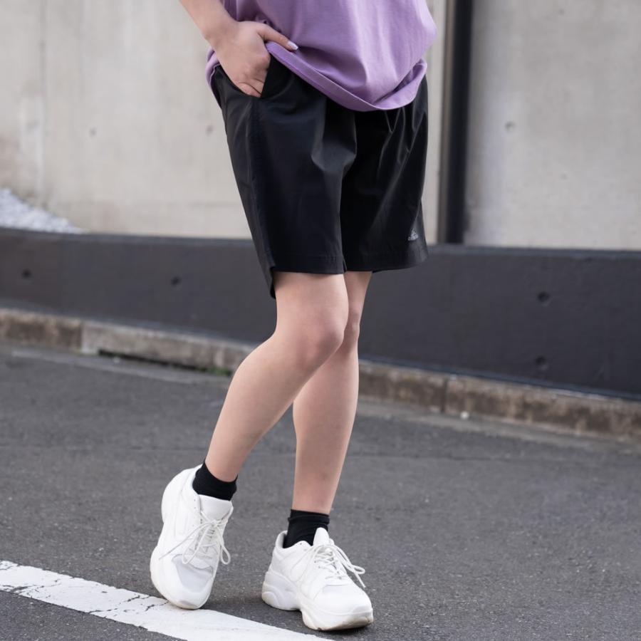 ランキングや新製品 ハーフパンツ レディース ストレッチ ウエストゴム 紐 ひざ丈 ウエストリブ 刺繍 動きやすい ショートパンツ ボトムス