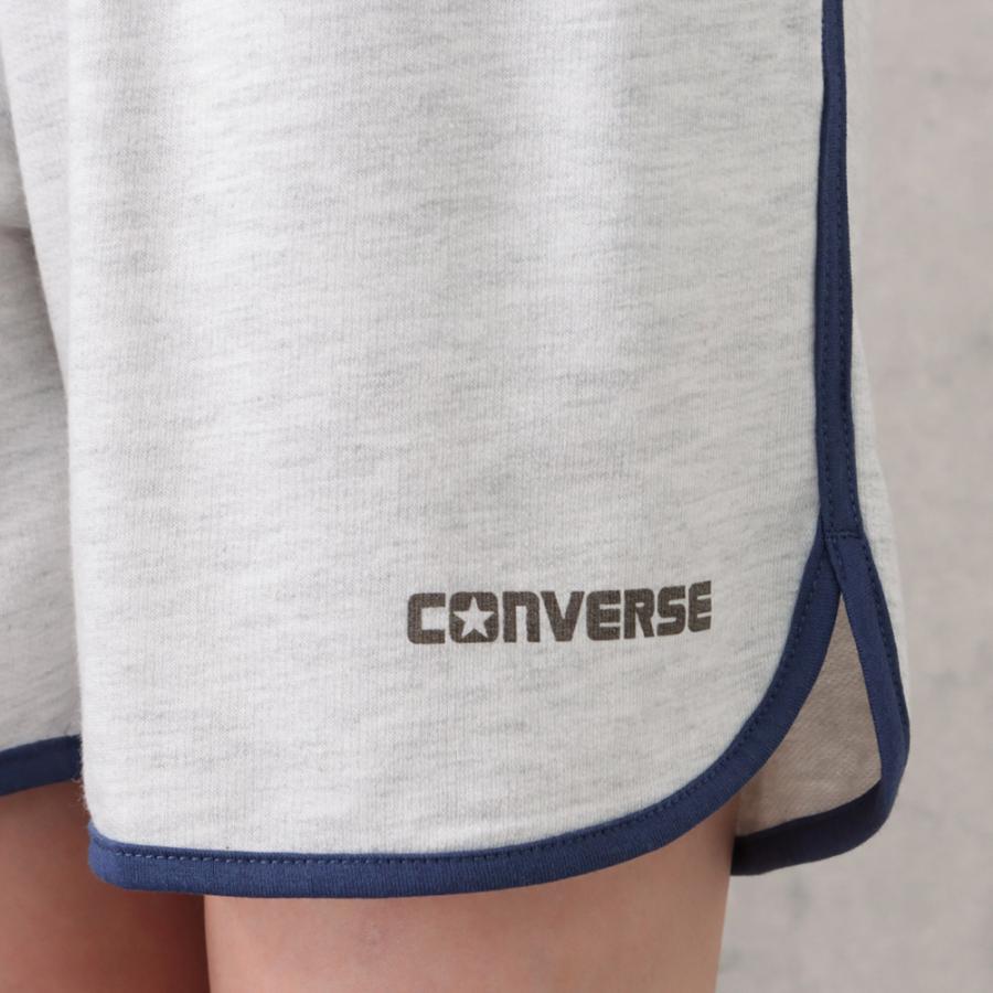 CONVERSE コンバース 裏毛 ショートパンツ レディース ウエストゴム 紐 ハーフパンツ イージーパンツ ボトムス｜machouse｜13