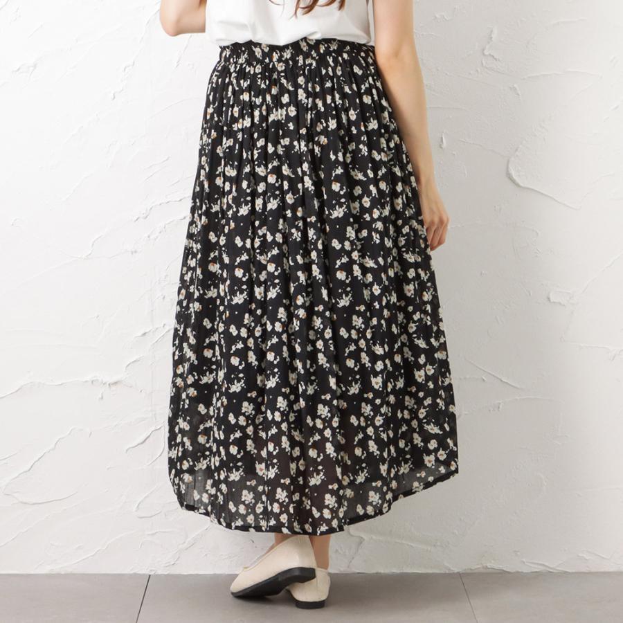 コムデギャルソン メッシュスカート 花柄刺繍 ブラック AD1995