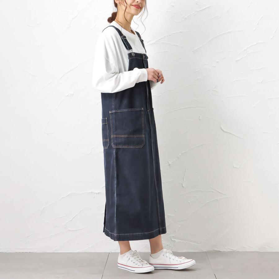 Dickies（ディッキーズ） ジャンパースカート レディース 綿100% 長さ 