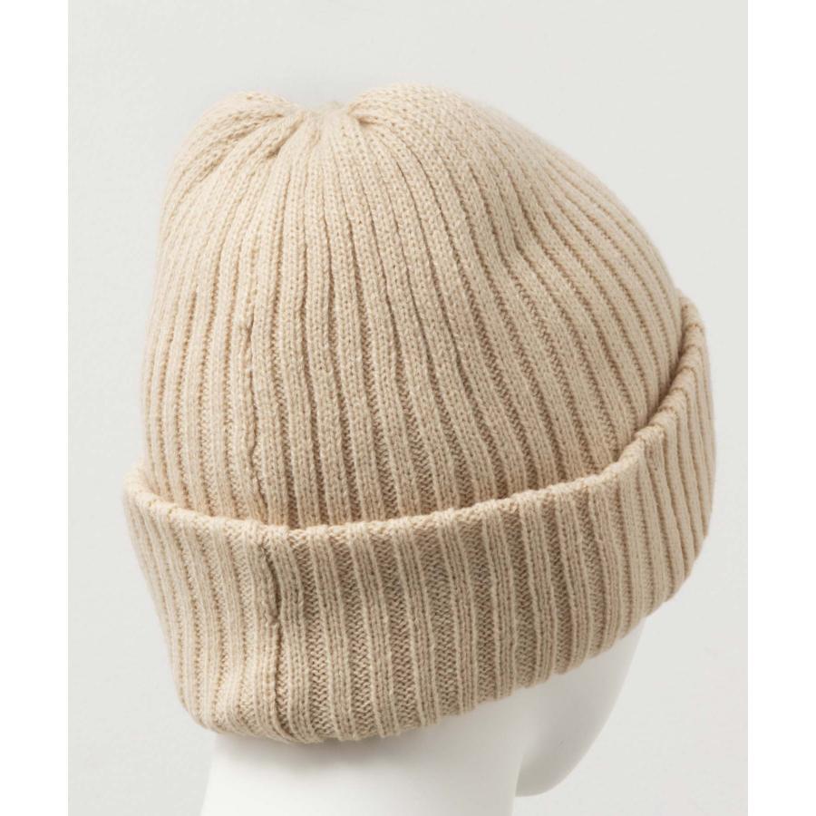 PATOU ロゴパッチ ニット帽 OS ベージュ PATOU ロゴパッチ ニット帽 OS ベージュ