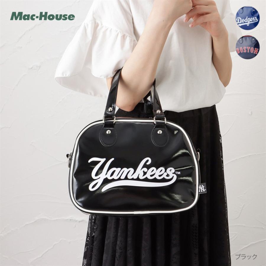 MLB ボストンバッグ レディース 2WAY 肩紐 取り外し可