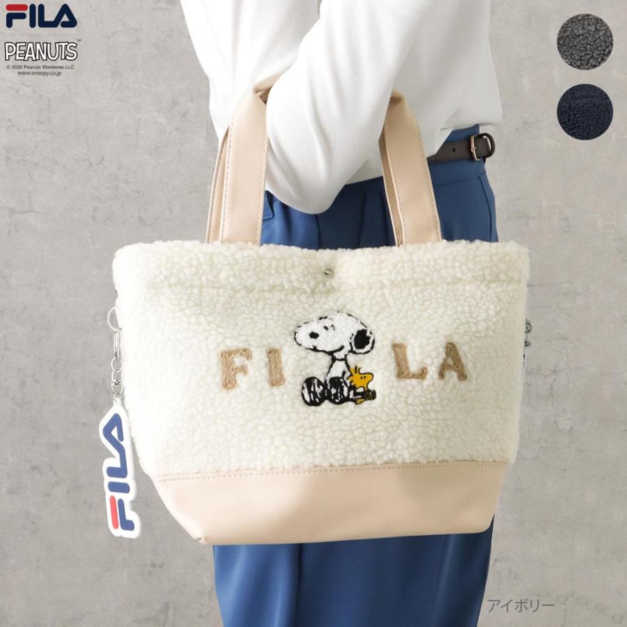 FILA×PEANUTS フィラ×ピーナッツ SNOOPY スヌーピー トートバッグ