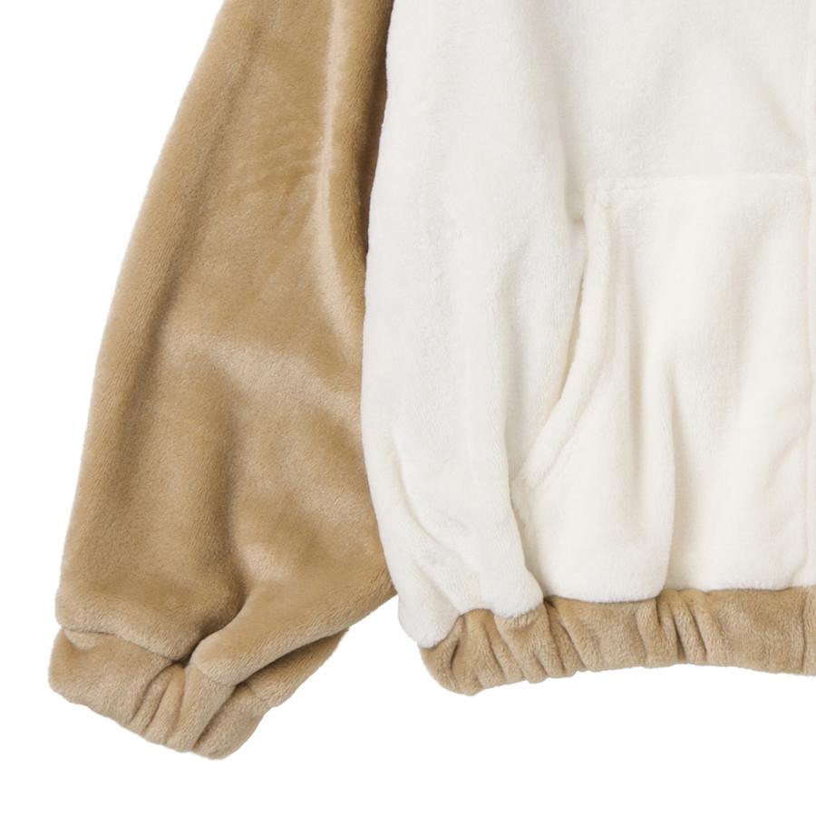 FILA（フィラ） ジャケット ボア キッズ 配色切替 ジップアップ