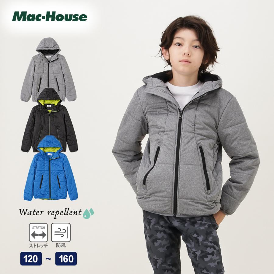 ブルゾン ジャケット ジップアップ アウター 中綿 キッズ 子供 男の子 ボーイズ 防風 撥水 Mac-House(マックハウス) - 通販
