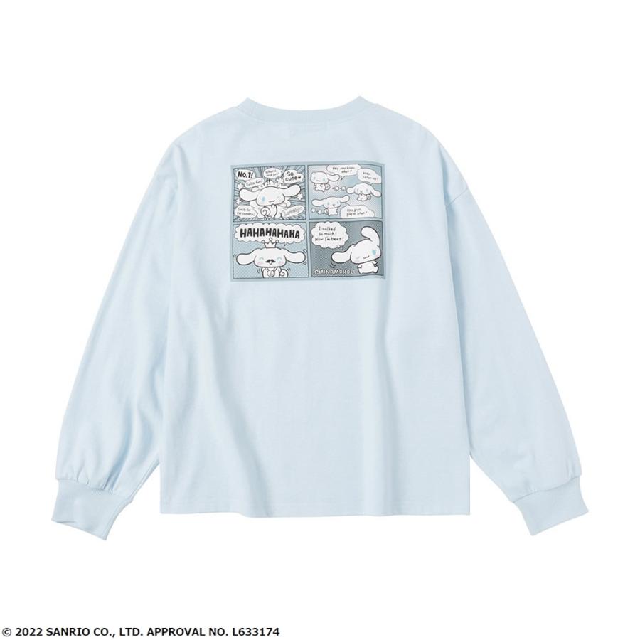 sanrio サンリオ シナモロール 長袖Tシャツ ロンT キッズ 子供