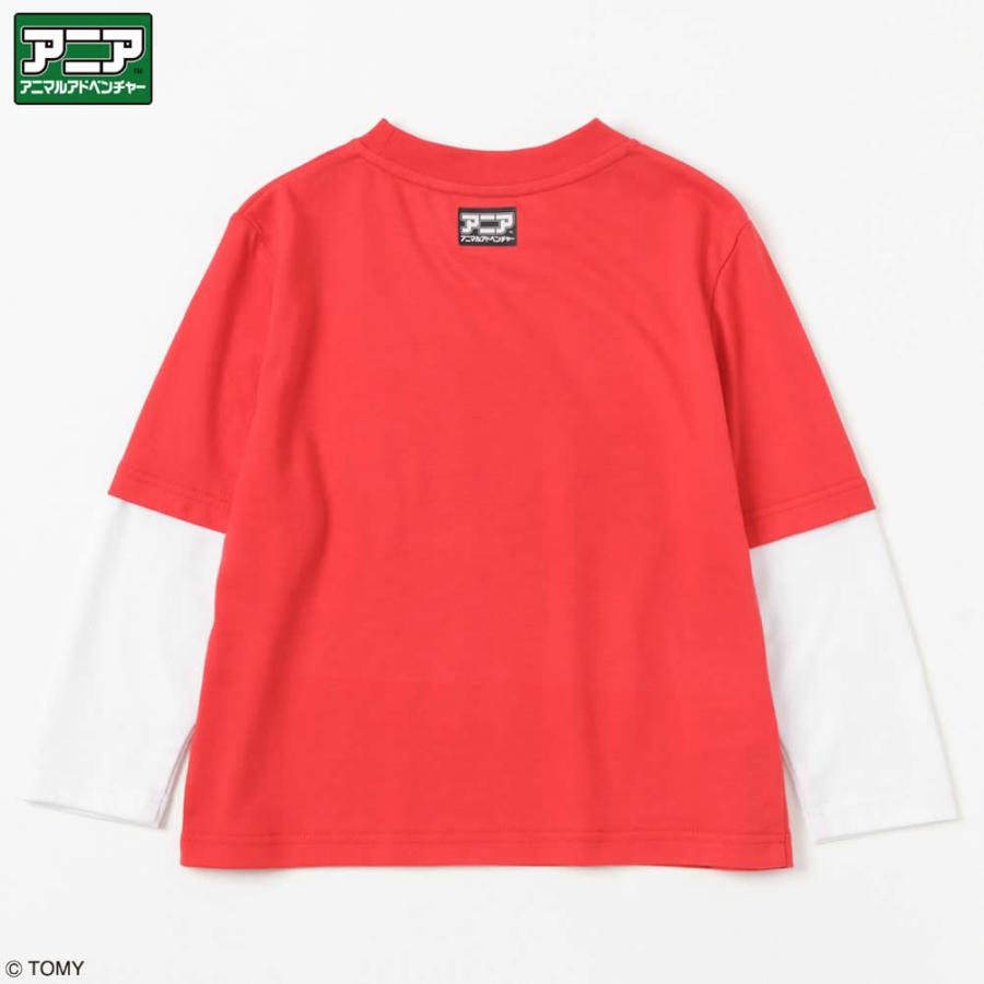 アニア ANIA アニマルアドベンチャー 長袖Tシャツ ロンT キッズ