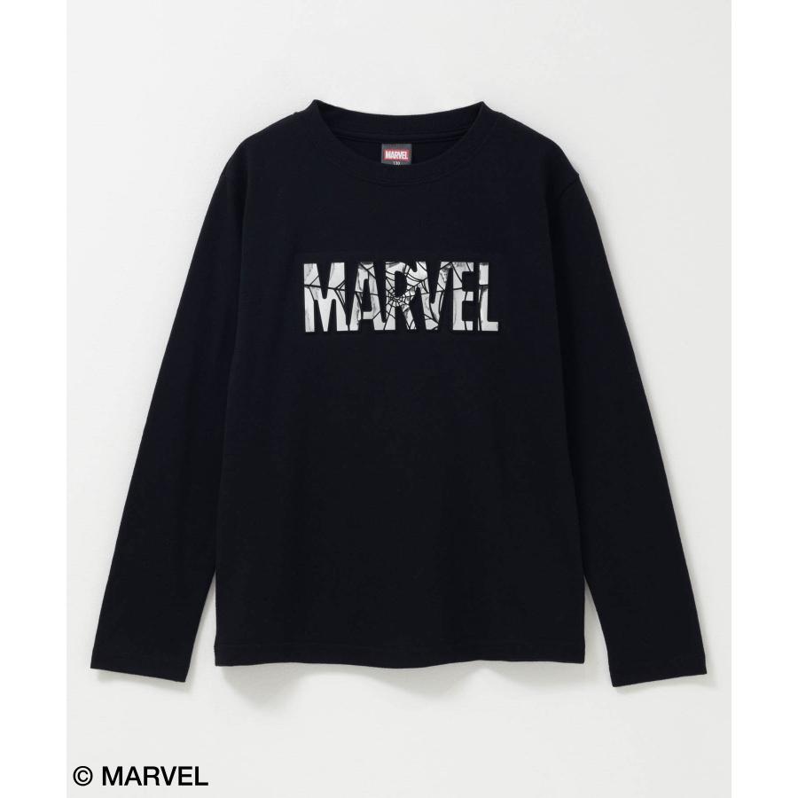 MARVEL（マーベル） Tシャツ 子供服 男の子 キッズ 長袖 ロンT クルー