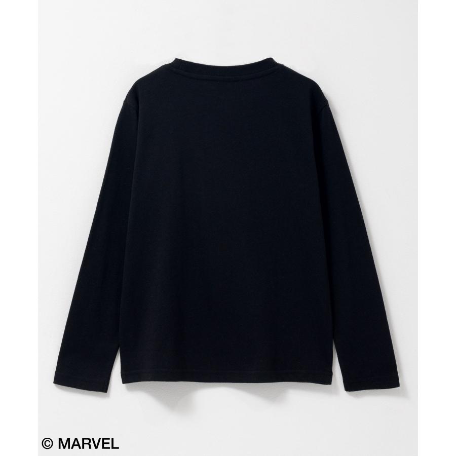 MARVEL（マーベル） Tシャツ 子供服 男の子 キッズ 長袖 ロンT クルー