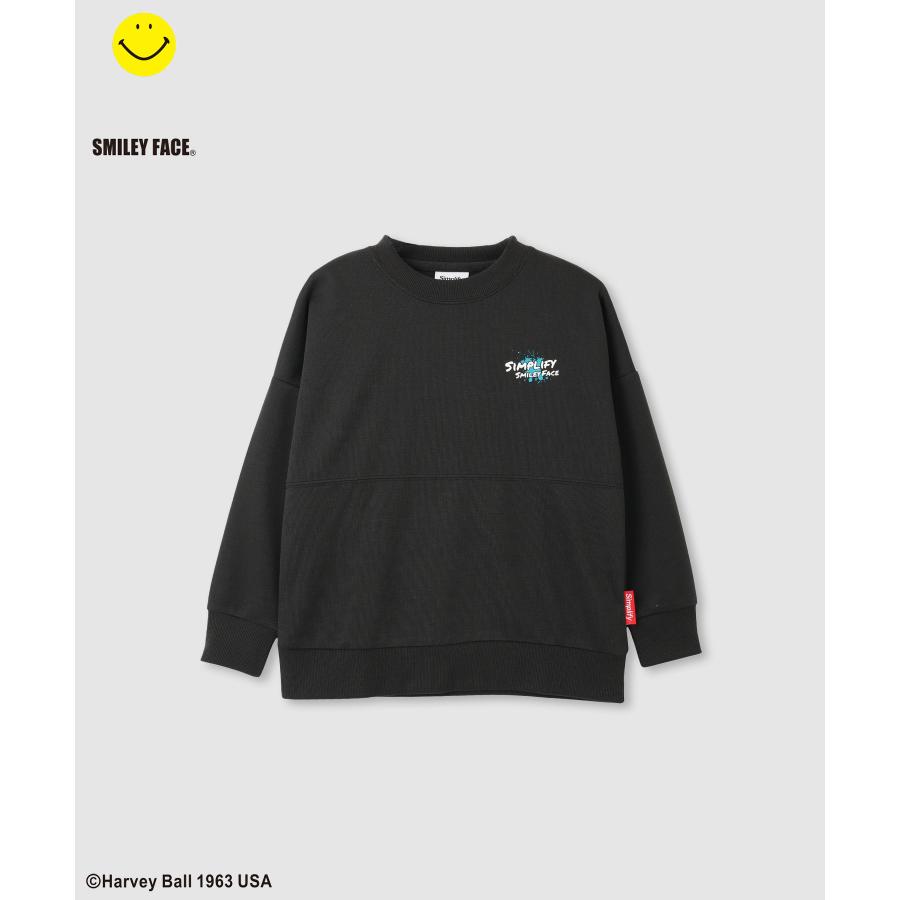 Simplify シンプリファイ スマイリーフェイス トレーナー 子供服