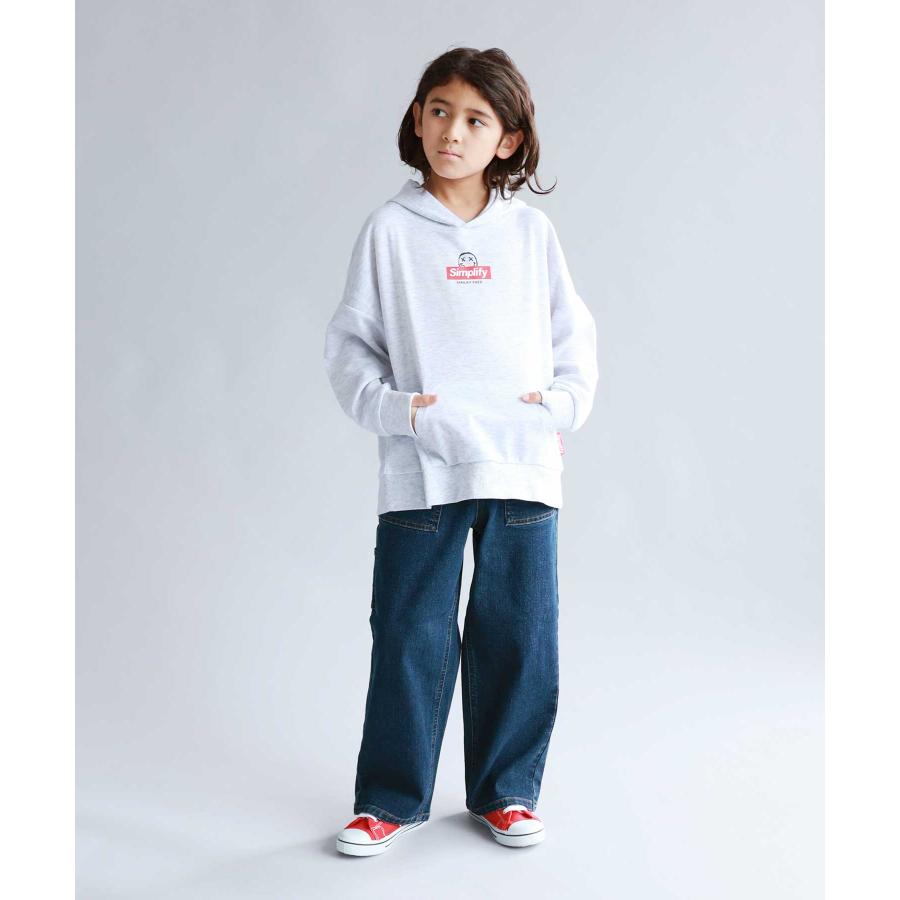 Simplify シンプリファイ スマイリーフェイス パーカー 子供服 男の子