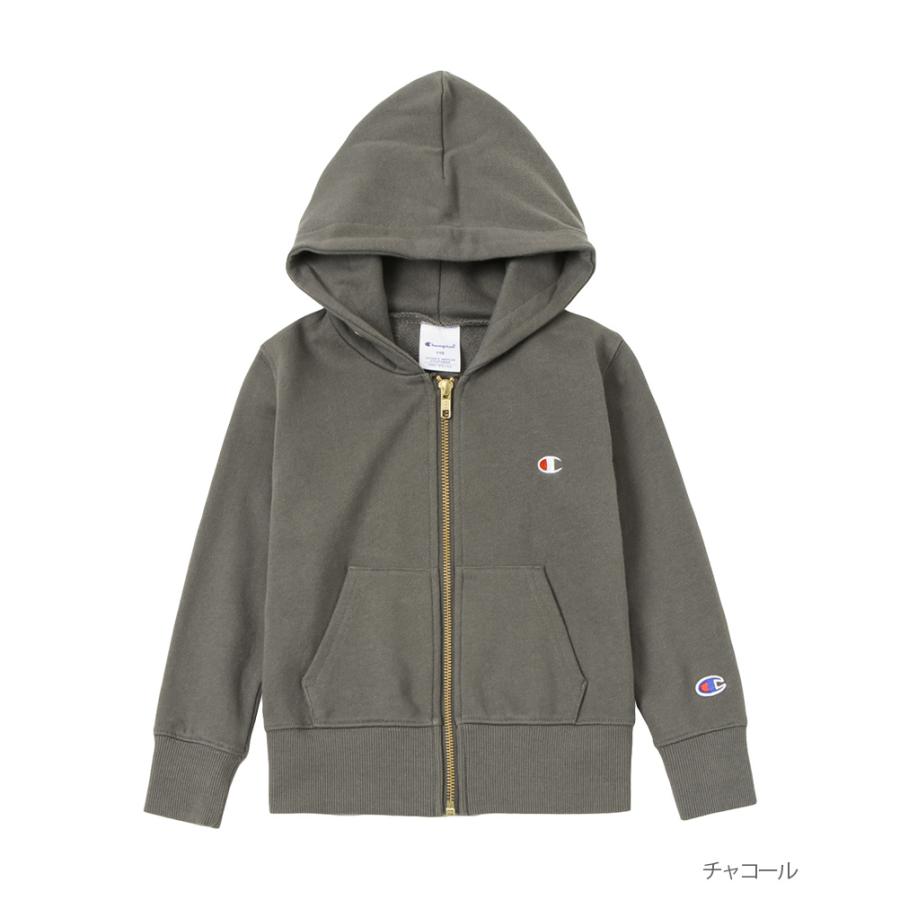 Champion（チャンピオン） ジップパーカー スウェット キッズ 綿100